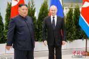桂平金正恩致贺电祝普京身体健康：朝鲜永远同俄罗斯站在一起